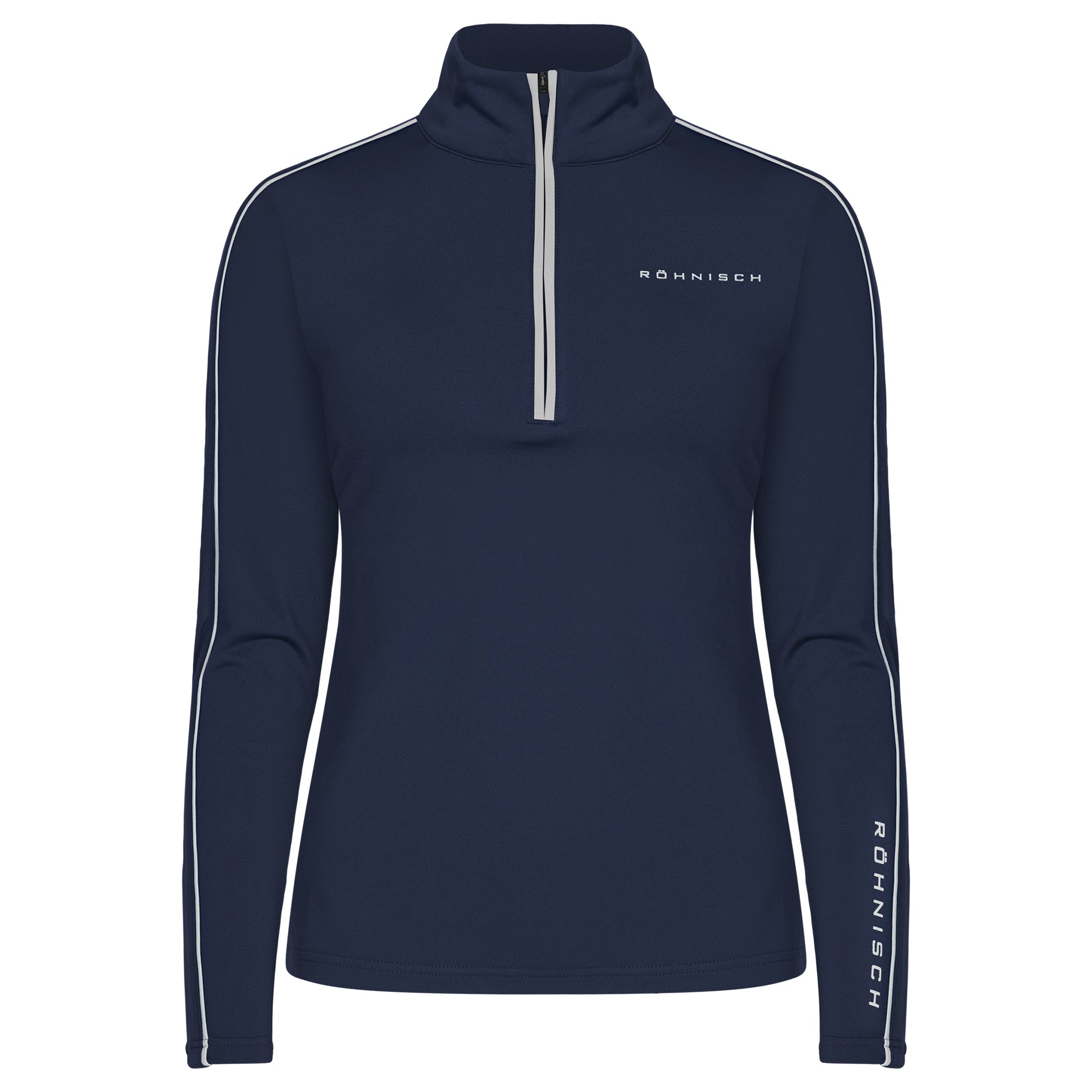 Rohnisch Amie Brushed Ladies Golf Mid Layer Navy